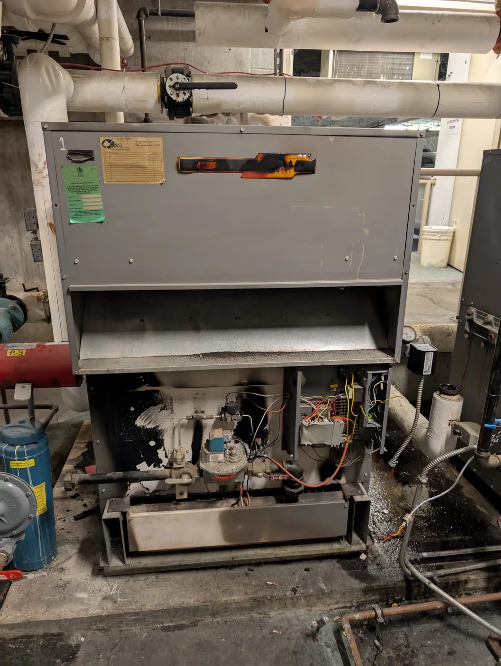 Piping and mechanical connections completed by JRS Corp