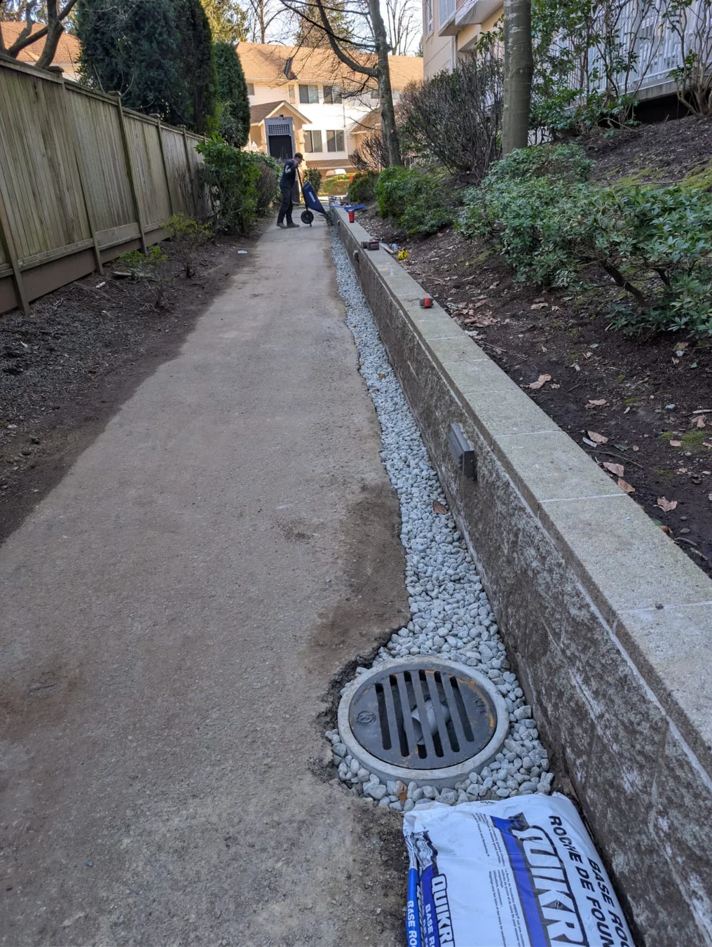 Anonymized completed property drainage renewal by JRS Corp